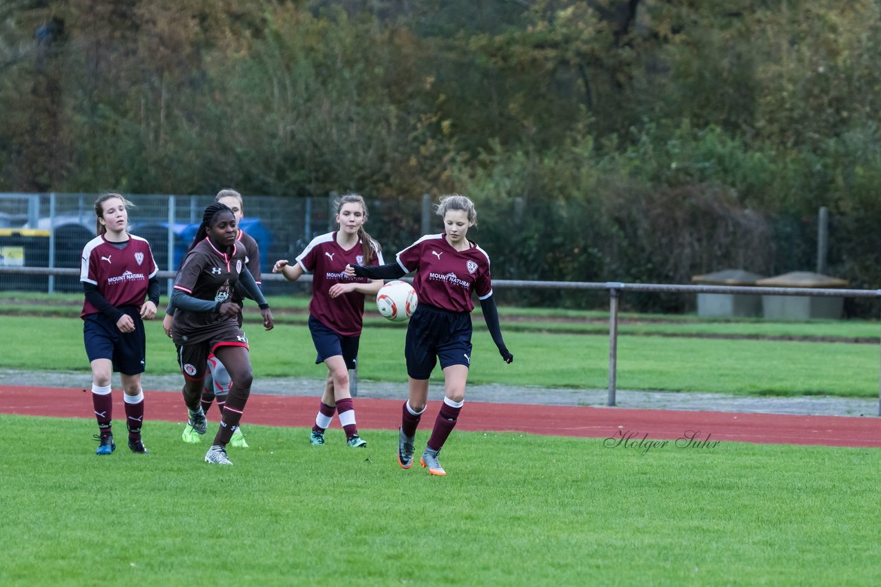 Bild 91 - C-Juniorinnen Halstenbek-Rellingen - St.Pauli : Ergebnis: 0:5